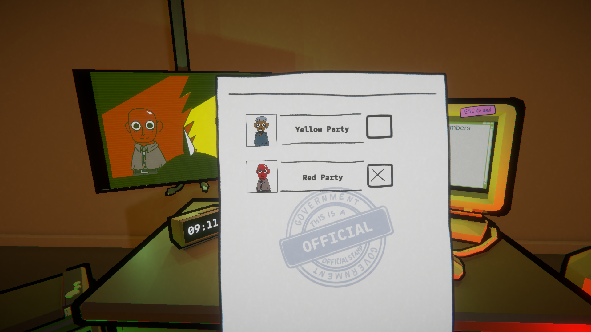 Bureaucracy gameplay screenshot