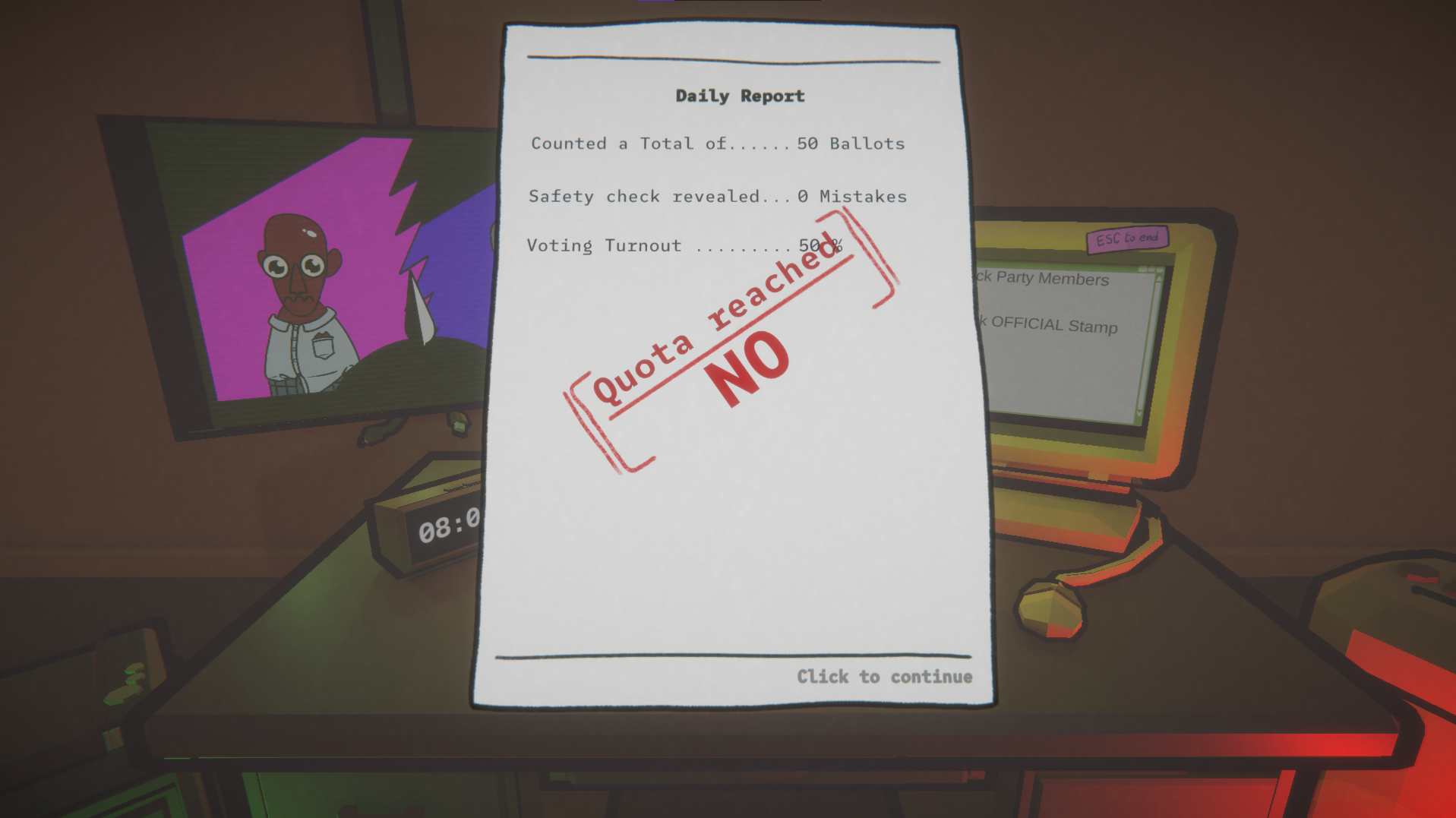 Bureaucracy gameplay screenshot